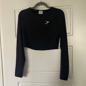 Gymshark Women's Black Long Sleeve Tee